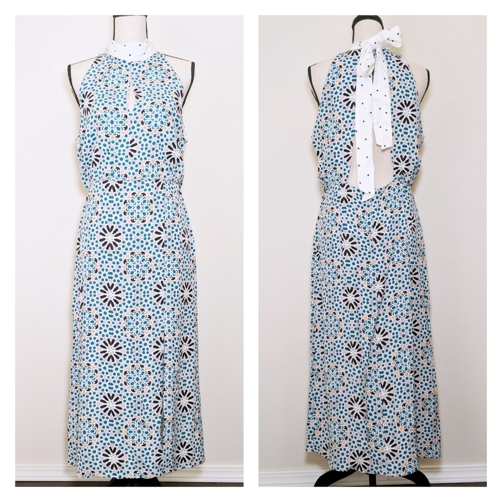 NWT Topshop Geometric Maxi Dress